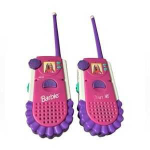 Vintage Barbie Chat with Me Walkie Talkies BE 225 KidDesigns 1999 untested